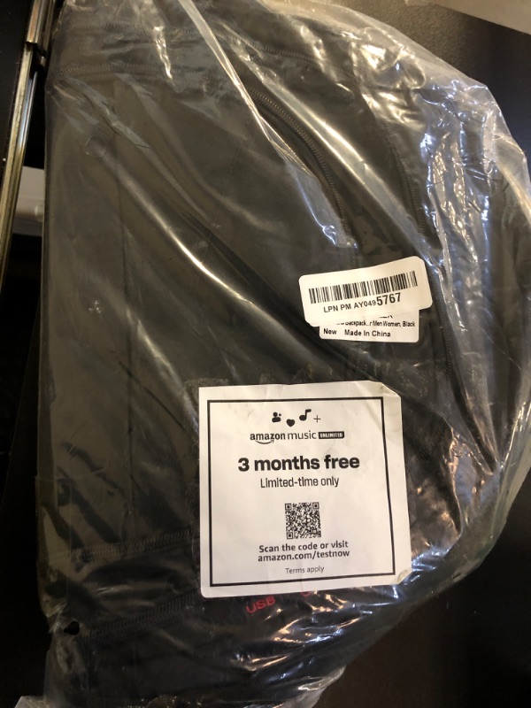 Photo 1 of Lapsouno Travel Backpack, Large Carry on Backpack, 17 Inch Laptop Backpack, Big Backpack, Extra Sturdy TSA Friendly with USB Port College School Rucksack Bag Backpack Gifts for Him Men Women, Black