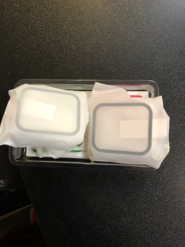 Photo 1 of 2 Pack Case for Apple Watch 40mm SE Series 6/5/4/SE 2nd Gen with Tempered Glass Screen Protector, EWUONU Full Protective Cover Hard PC Bumper Face Cover for iWatch 40mm, Clear