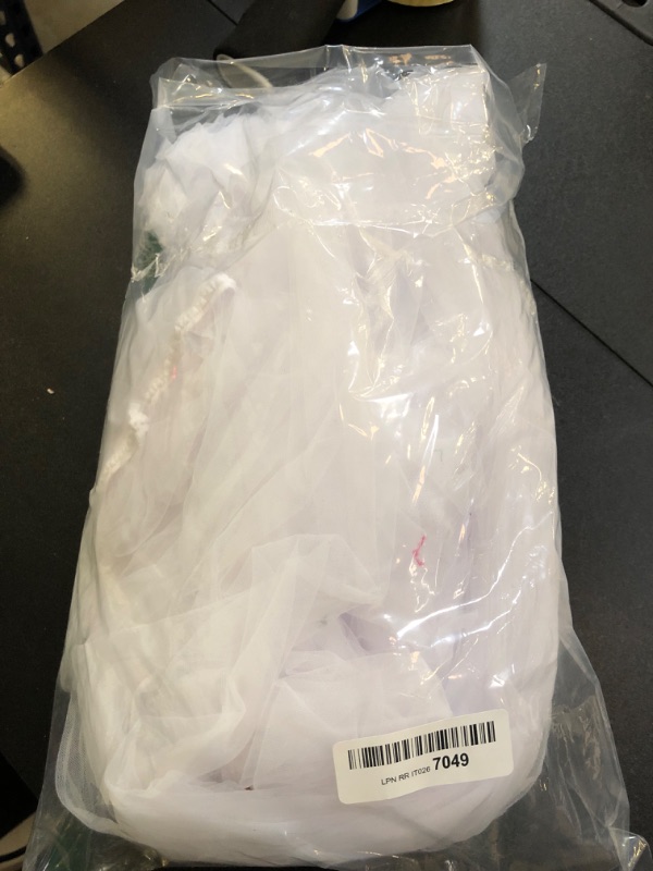 Photo 1 of ohyeah Tulle Robe Plus Size Lingerie Robe White Sexy Lace Sheer Fancy Robe for Women Long Bridal Lingerie Wedding Scarf Nightgown