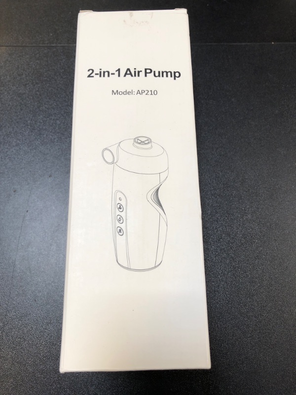 Photo 1 of ZHENGXOO SUP Electric Air Pump for Inflatables,20PSI Rechargeable Air Pump with 3000mAh Battery,Air Mattress Pump for Inflatable Pool Raft Bed Boat Snow Ring