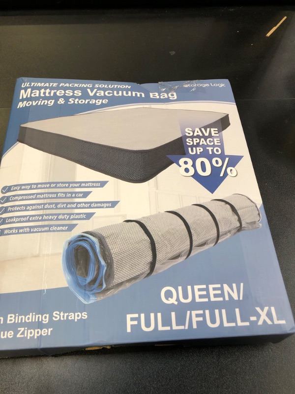 Photo 2 of (Queen/Full/Full-XL) Mattress Vacuum Bag for Moving