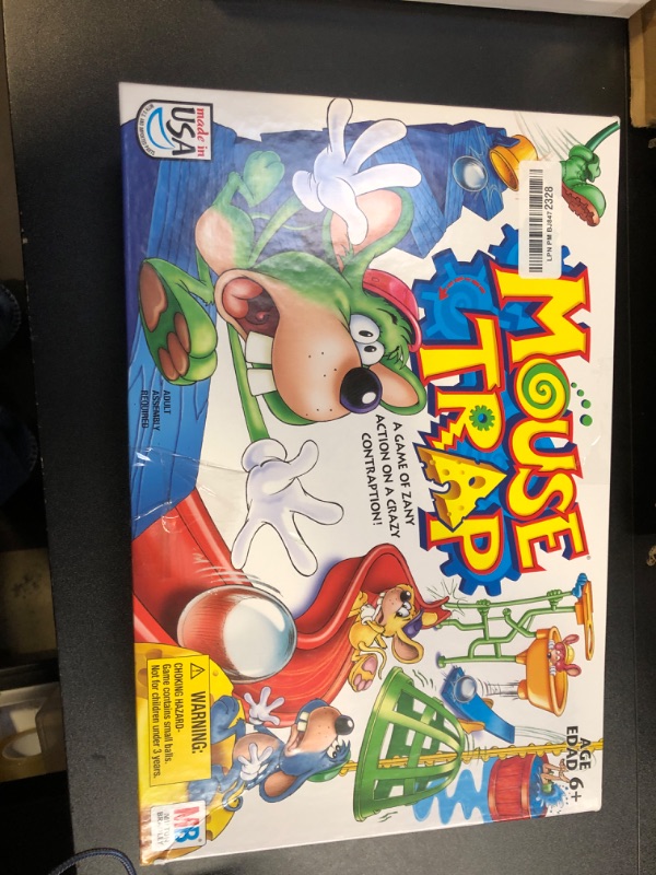 Photo 1 of Hasbro Gaming Mouse Trap Kids Board Game, Family Board Games for Kids, Kids Games for 2-4 Players, Family Games, Kids Gifts, Ages 6 and Up (Amazon Exclusive)
