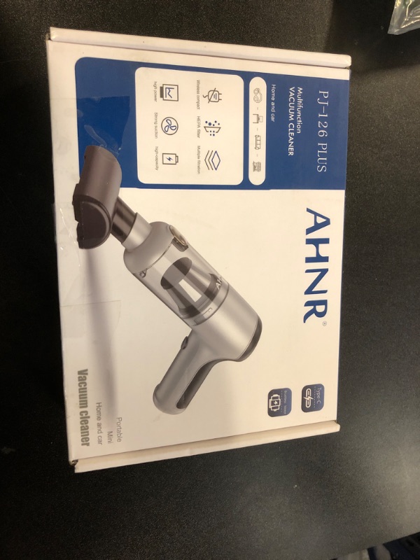 Photo 1 of AHNR Handheld Car Vacuum Cleaner Cordless with Brushless Motor, 20000PA High Power Vacuum Cleaner & Air Duster, 3 in 1 Keyboard Portable Vacuum Cleaner, Mini Hand Held Vacuum Cleaner for Car Home