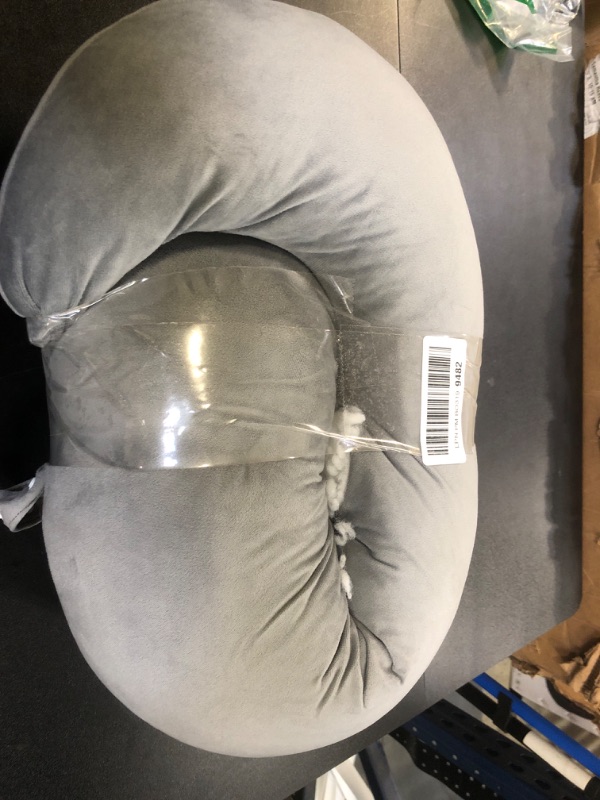 Photo 3 of Anti Cellulite BBL Pillow After Surgery, BBL Pillow for Sitting Sleeping Driving, Hemorrhoid Pillow Seat Support Cushio for Butt with Hole, Butt Donut Pillow for Woman,Grey