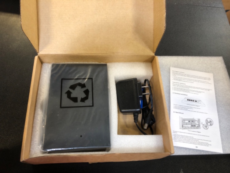 Photo 1 of SODOLA 6 Port 2.5G Easy Web Managed Switch, 4 x 2.5G Base-T Ports, 2 x 10G SFP+, Static Aggregation,QoS/VLAN/IGMP, 2.5Gb Network Homelab Switch