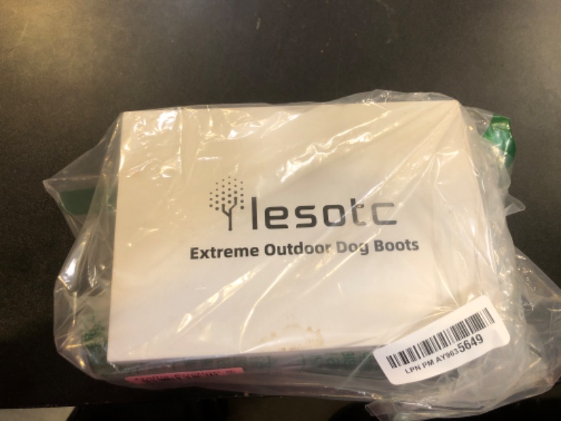 Photo 1 of lesotc Dog Shoes for Large Medium Dogs, Dog Boots & Paw Protectors for Winter with Adjustable Straps for Walking Running Hiking Outdoor Dog Booties Dog Shoes, XXL