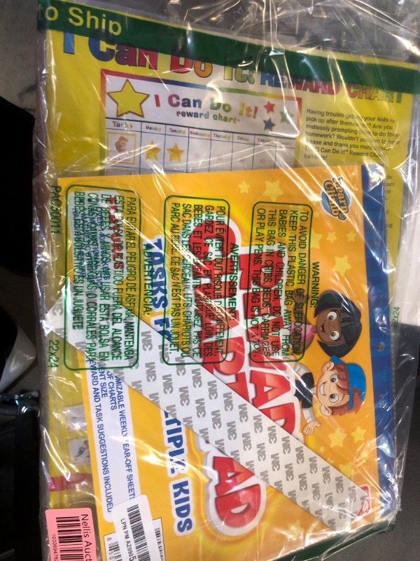 Photo 1 of Behavior Reward Chart System - Pad with 26 Chore Charts for Kids, 2800 Stickers to Motivate Responsibility & Good Habits