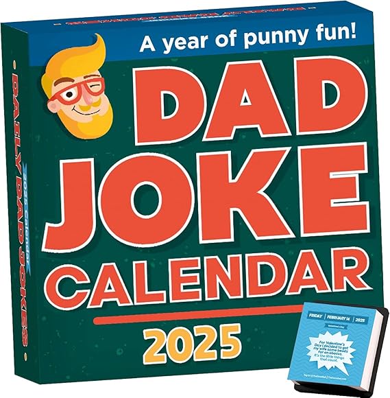 Photo 1 of 2025 DAILY DAD JOKES That's So Dad - Dad Joke Calendar 2025, Page A Day Tear Off Calendar Gift For The Dad Joke Lover, Great Christmas Gift, Funny Daily Dad Jokes Desk Calendar