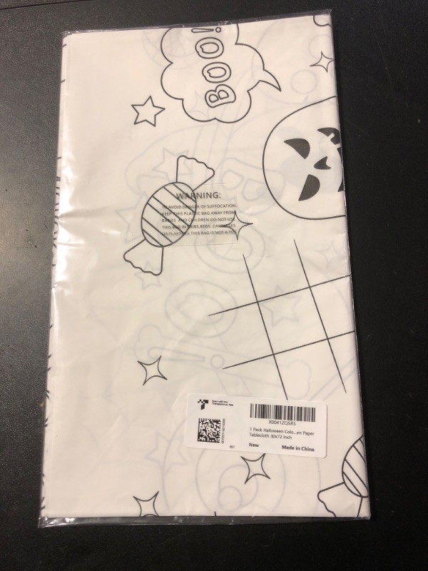 Photo 1 of 1 pack halloween coloring paper 