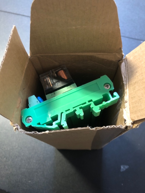 Photo 1 of ANMBEST 12 Channel AC/DC 24V Rail Mount Relay Interface Module PNP NPN SPDT 16A Pluggable Power Relay, G2R-1-E