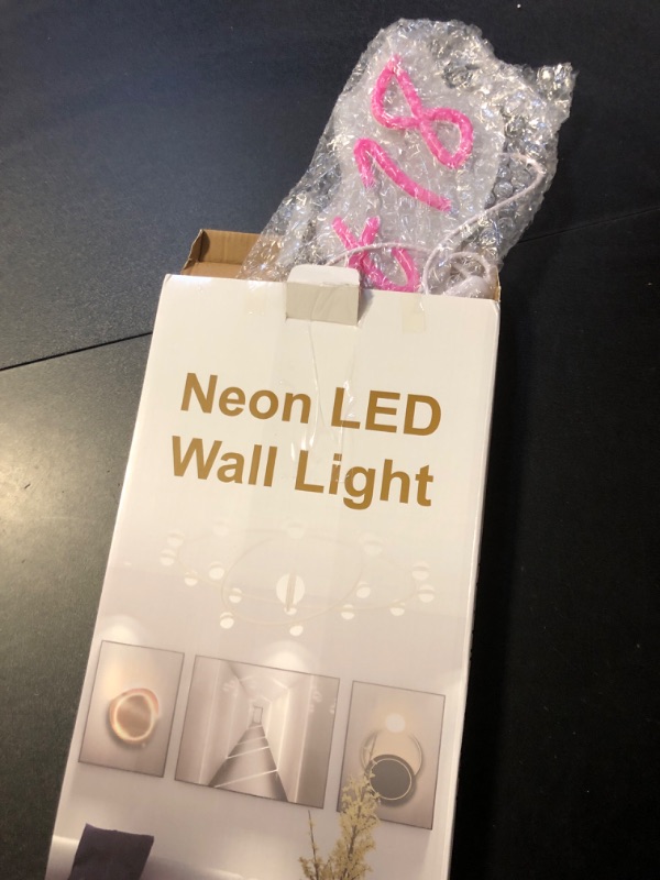 Photo 1 of NINTHVEENSweet 18 Neon Sign Pink LED Neon Sign for 18th Happy Birthday Party Decor USB Powered Led sign For Teenager Birthday Gifts Girl Bedroom Wall Decor Preppy Room Decor(14.17 * 4.13inches)