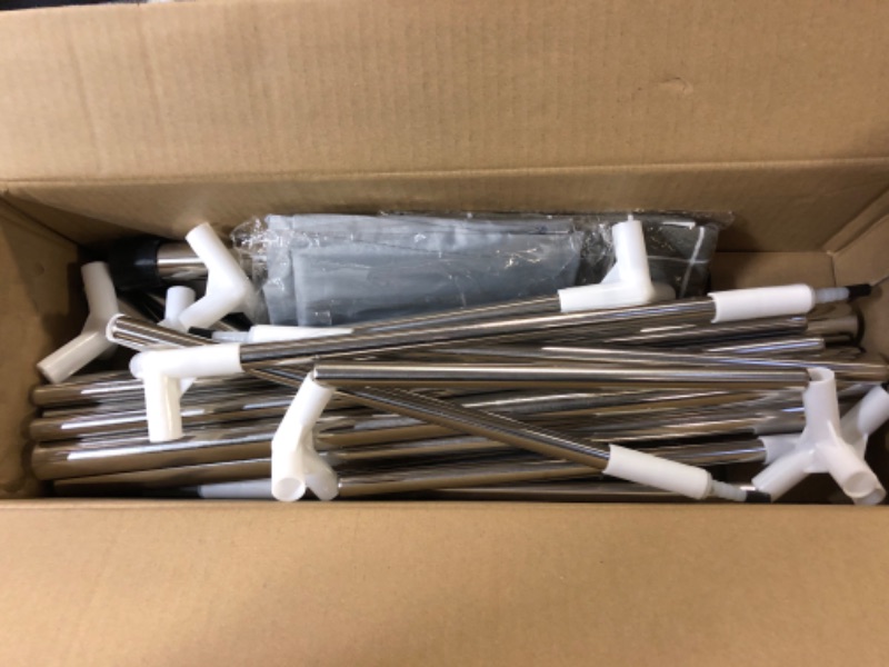 Photo 1 of 2 in 1 Indoor Dog House - Elevated Dog House, Portable Dog/Cat Tent House Tent, Dog Sunshade Tent, Pet House with Removable Cover, Suitable for Small Cats Dogs