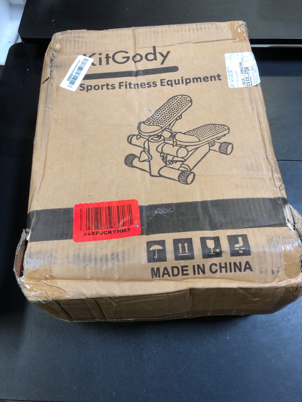 Photo 1 of KitGody Mini Stepper with Resistance Bands, Steppers for Exercise at Home with 330LBS Capacity, Stair Stepper for Home Full Body Workout Stepper Machine