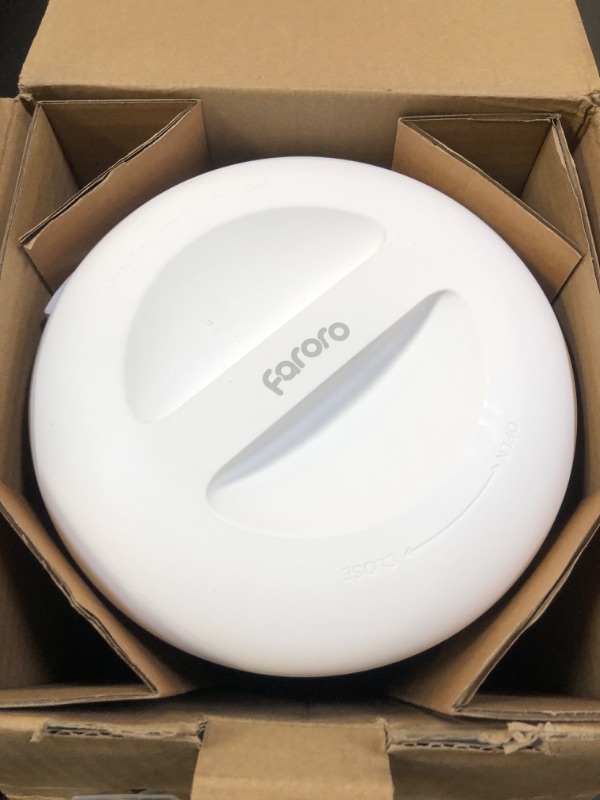 Photo 1 of Faroro Automatic Cat Feeder with Camera, 3MP HD Video with Night Vision, 2.4G/5G WiFi Cat Feeder with APP Control, 2-Way Audio, Low Food Sensor, Motion Alerts for Cats and Dogs
