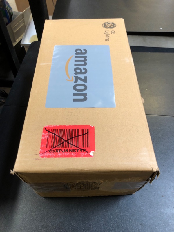 Photo 1 of GE LED+ Timer BR30 LED Light Bulbs, Built-in Automatic Indoor Timer Light, 8W, Soft White (3 Pack)