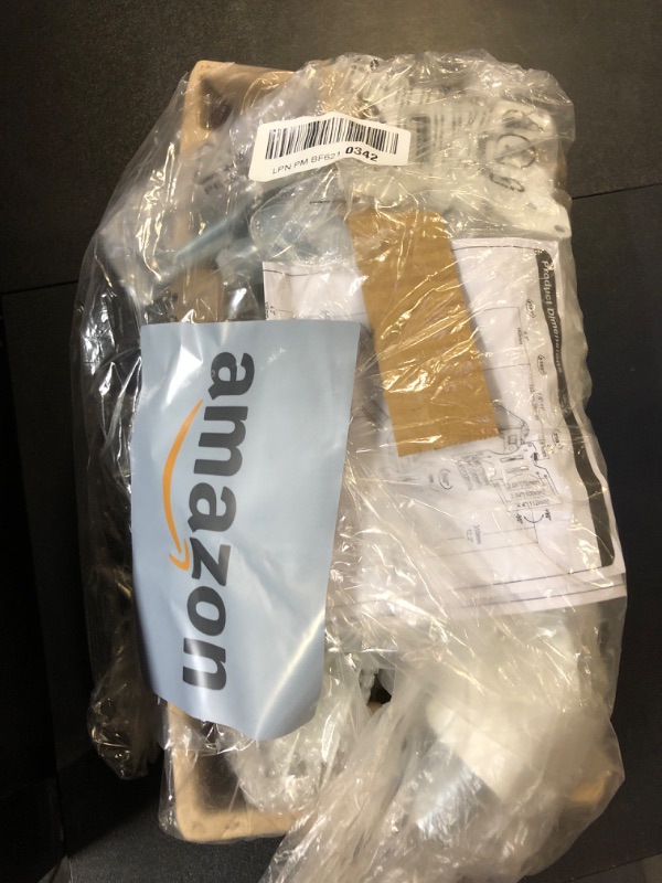 Photo 1 of ErgoFocus Single Monitor Mount Arm Fits Monitor up to 32 Inch, Monitor Desk Mount Holds 4.4-19.8lbs Computer Screen, Full Motion Gas Spring Monitor Desk Mount, VESA Mount, White