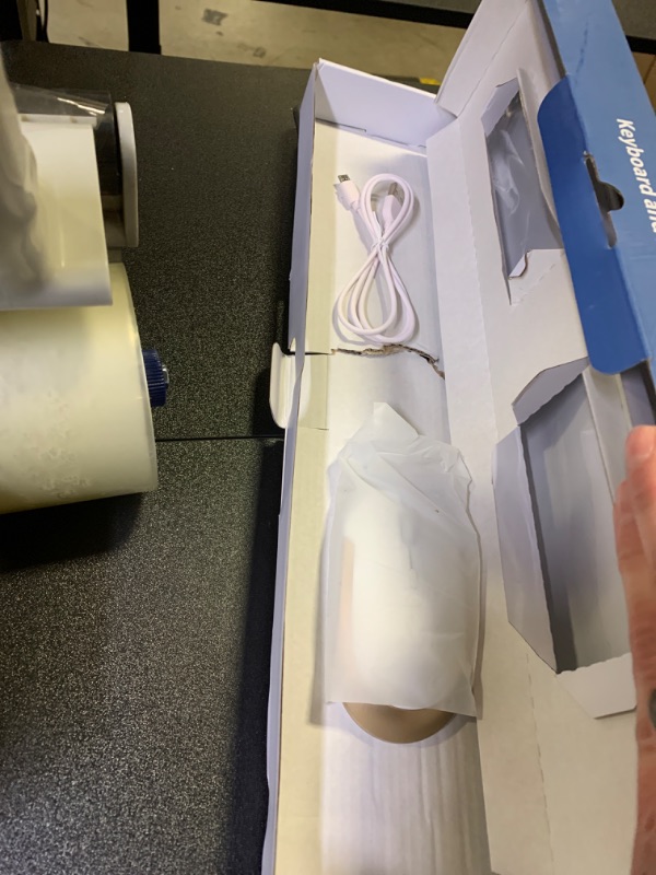 Photo 1 of Wireless Keyboard and Mouse Combo, 2.4GHz Ultra-Slim Aluminum Rechargeable Keyboard with Whisper-Quiet Mouse for Windows, Laptop, PC, Desktop - White Gold