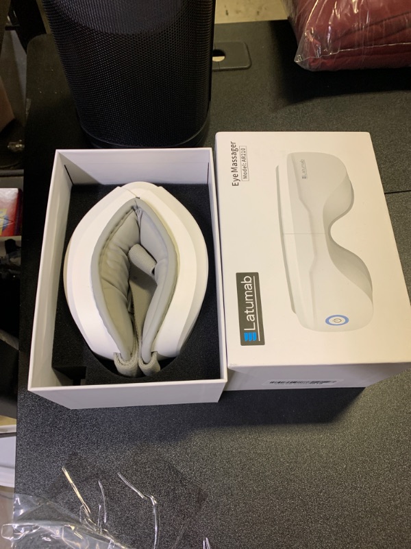 Photo 1 of Eye Massager with Heat, Heated Eye Mask with Bluetooth Music, Face Massager, Eye Care Gift for Women, Eye Mask for Relax Eye, Reduce Eye Strain, Gifts for Mom/Dad