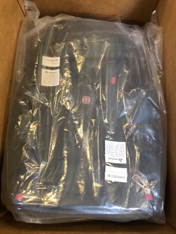 Photo 1 of Extra Large Rolling Backpack with Wheels - Water-Resistant, 18" Laptop Compartment, 22.5"x15"x10", 55L Capacity, Ideal Carry-On for Weekend Travel, College, Work - Wheeled Business Backpack for Adults