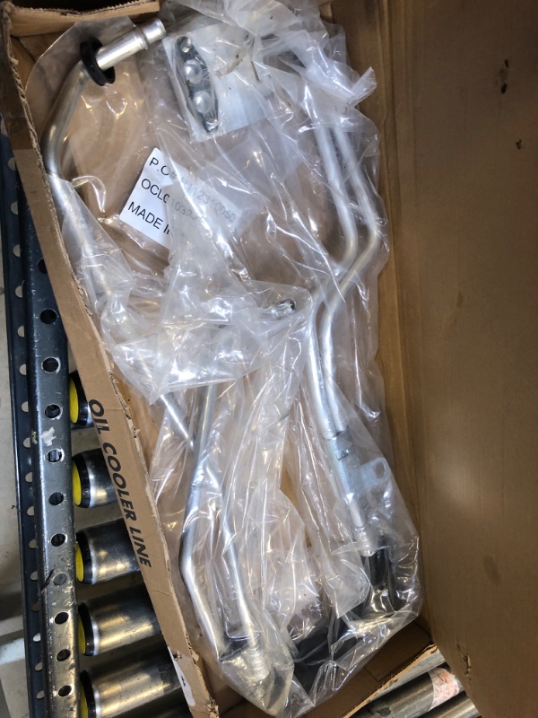 Photo 1 of A-Premium Inlet & Outlet Engine Oil Cooler Line Hose Assembly Compatible with Chevrolet Silverado Suburban 1500 2500 Tahoe GMC Sierra 1500 Yukon Cadillac