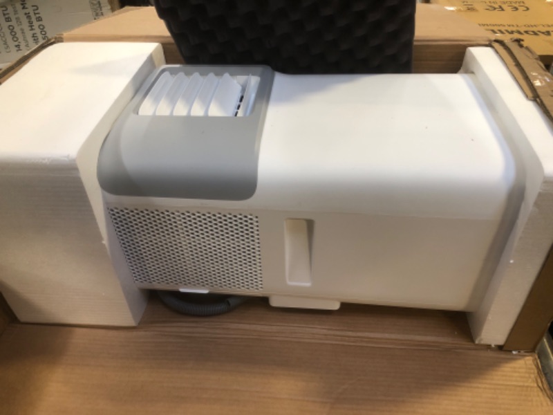 Photo 2 of 12,000 BTU Portable Air Conditioner Cools Up to 500 Sq.Ft, 3-IN-1 Energy Efficient Portable AC Unit with Remote Control & Installation Kits for Large Room, Campervan, Office, Temporary Space