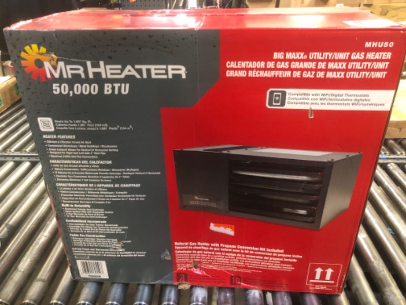 Photo 3 of Mr Heater Big Maxx 50000 BTU Natural Gas Unit Heater