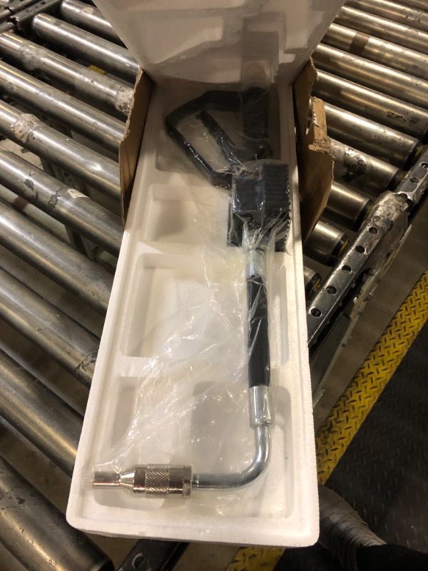 Photo 1 of UCYHINMEY Digital Oil Control Valve Meter Nozzle Gun, with 1/2" inch NPT Inlet, Pneumatic Oil Gun, with Flow Meter LCD Display, for engine oil etc.
