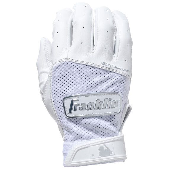 Photo 1 of 
Franklin Classic One Chrome Adult Batting Gloves ****** unknown size ******