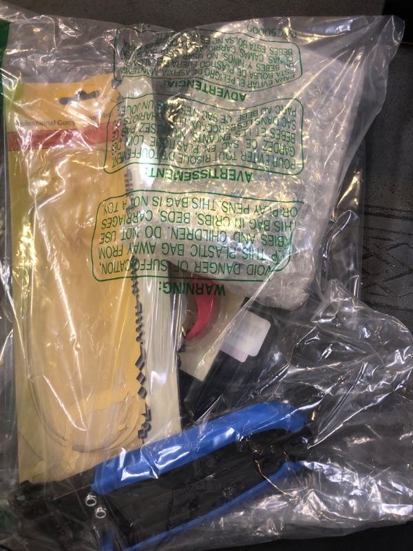 Photo 1 of XINTAIHELE Coax Cable Crimper Kit Coaxial Compression Tool F RG6 RG59 RG11 75-5 75-7 Fitting Wire Coax Stripper 20PCS F Male And 10pcs Female Connectors