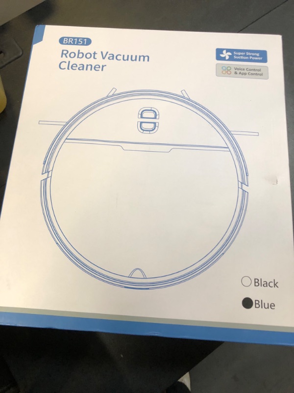 Photo 1 of Robot Vacuum and Mop Combo, 2 in 1 Mopping Robot Vacuum Cleaner Compatible with WiFi/App, Robotic Vacuum Up to 2300Pa Suction, Self-Charging, Slim, Ideal for Hard Floor, Pet Hair, Low Pile Carpet