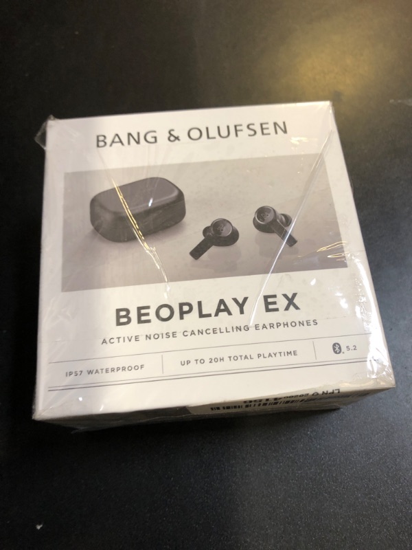 Photo 3 of Bang & Olufsen Beoplay EX - Wireless Bluetooth Earphones with Microphone and Active Noise Cancelling, Waterproof, 20 Hours of Playtime