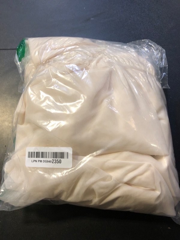 Photo 1 of 20ft x 10ft Ivory Tulle Photo Backdrop Curtain with Lights String for Parties Wedding Sheer Ivory Curtain Backdrop for Birthday Party Bridal Shower Photo Booth Photography Background Decorations