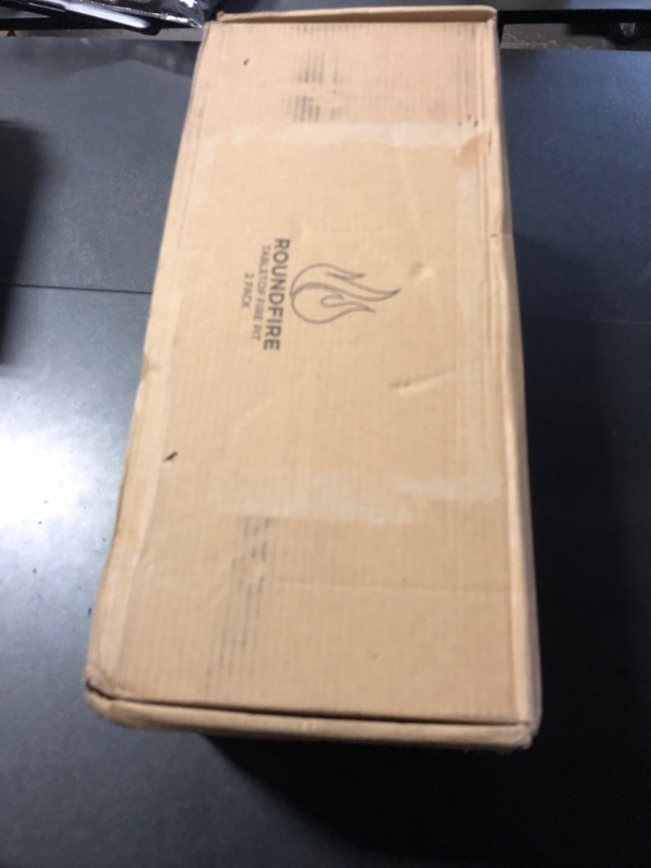 Photo 1 of Roundfire Tabletop Fire Pit (2 Pack - with Smores Kit) Ethanol Table Top Fire Pit