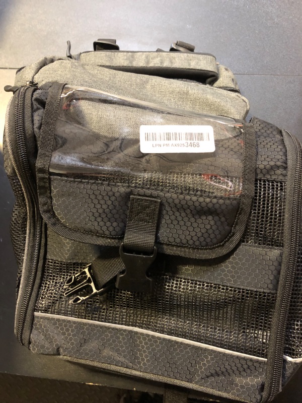 Photo 1 of Trunab Portable Oxygen Concentrator Carrying Backpack, POC Bag with Transparent Cover & Multiful Pockets Compatible with Inogen one, Caire FreeStyle Comfort, Oxygo, Philips SimplyGo Mini