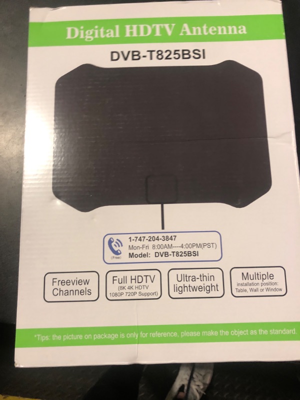 Photo 2 of TV Antenna for Local Channels, 1100+ Miles Long Range TV Antenna Indoor 360°Reception, 2024 TV Antenna for Smart TV Indoor