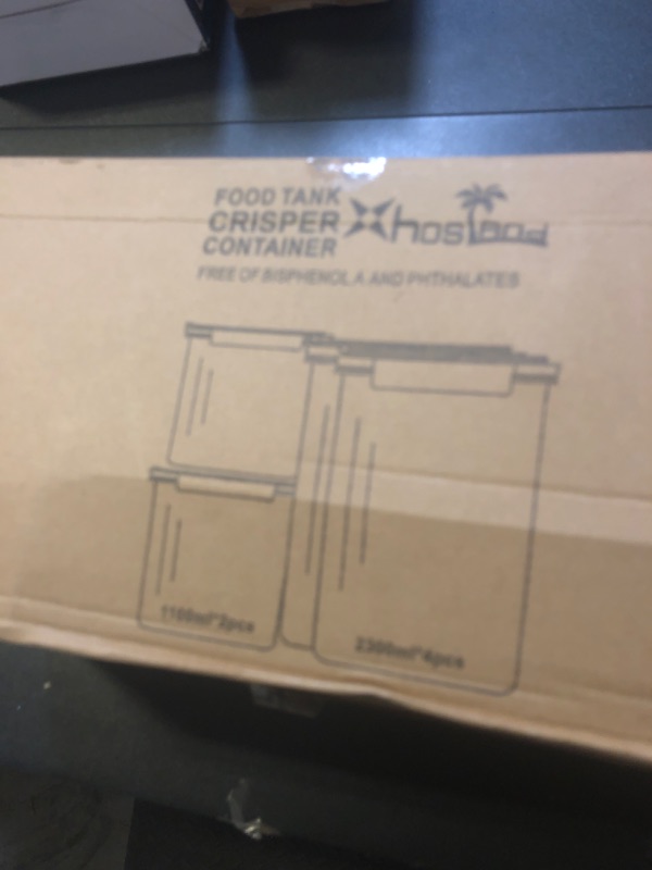 Photo 1 of XhOSLAnd Cereal Containers Storage Set, 4 PCS Airtight Food Storage Containers with Flip-Top Lids, Plastic Cereal Organizer Dispenser for Kitchen, Pantry Organization Storage(DFZ8pcs)