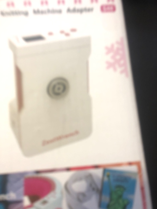 Photo 1 of ZestWrench Advanced Labor-Saving Knitting Machine Adapter,Electric Adjustable Speed Adapter with LCD Counter for Sentro 48 Knitting Machine,Crank Handle Replacement for Quick Knit (NO S40 Gear Shaft)