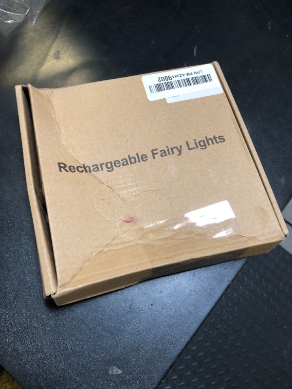 Photo 1 of Upgraded Rechargeable Fairy Lights 66FT 2-Pack, 200 LED String Lights Battery Operated with Remote&Timer, Waterproof Outdoor Twinkle Lights for Camping DIY Christmas Party Garden Tree, Warm White