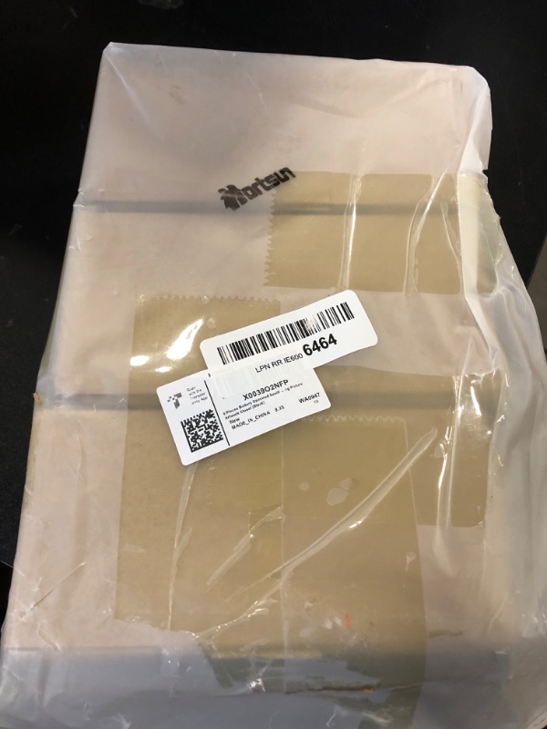 Photo 1 of 6 Pieces Battery Operated Spotlights Indoor LED Wireless Spotlight Indoor 13 Color up Lights with Rotatable Light Head Stick on Wall Hallway for Painting Picture Artwork Closet (Black)