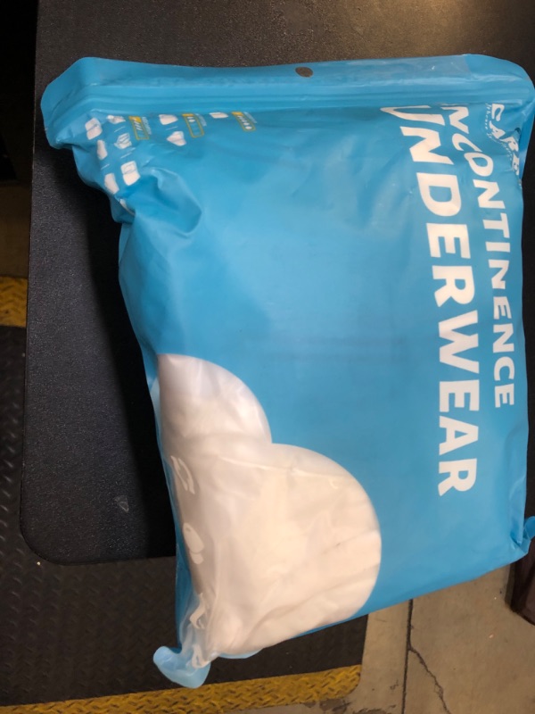 Photo 1 of Mens Incontinence Briefs 3-Packs Men's Urinary Incontinence Underwear Cotton Washable Reusable Incontinence Overnight Underwear for Men, Built in Cotton Pad, Medium