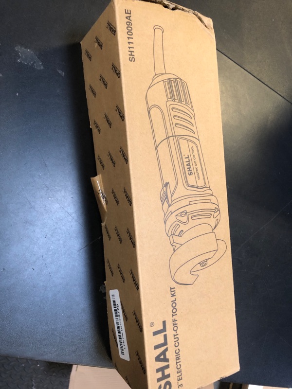 Photo 1 of SHALL 3 Inch High-Speed Cut Off Tool, 3.5 Amp Metal Cutter Tool with 3Pcs Multifunctional Cutoff Wheels, 24000RPM Electricl Metal Cutting Tools for Steel, Inox, PVC, Aluminum