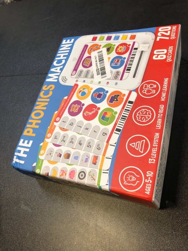 Photo 1 of Phonics Learning Pad - Electronic Phonics Reading Game for Kids Ages 5-11 - Learn to Read in 720 Phonic and Letter Sound Questions - Vowels, Consonant Blends, Digraphs, Diphthongs