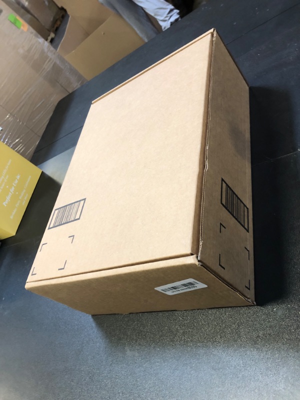 Photo 1 of KELODON Waterproof Steel Toe Boots For Men-6" Leather Moc Toe Work Boots Indestructible Construction Boots Slip Resistant Safety Boots,Dark Brown,size 10 Men