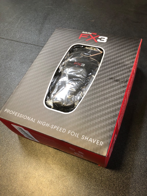 Photo 1 of BaBylissPRO Barberology Double Foil Shaver FXX3SB FX3 Professional High-Speed Electric Shaver