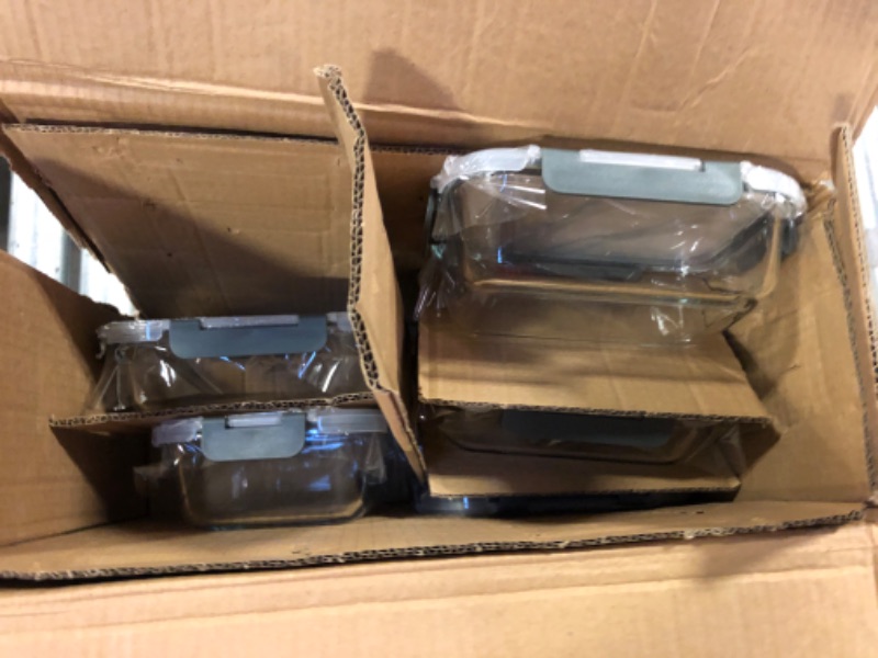 Photo 2 of  glass meal prep containers 