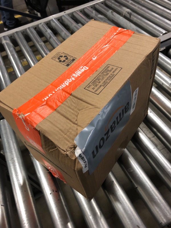 Photo 1 of MyGift 11 Inch Clear Plastic Storage Box Container, Arts and Crafts Sewing Supplies Organizer Case with Black Accents, 24 Customizable Compartments, and 6 Drawers with Removable Dividers