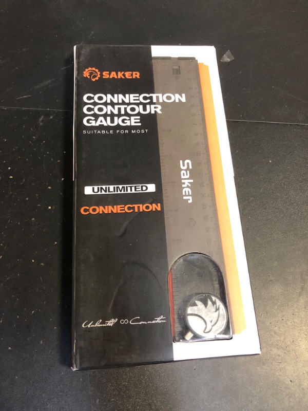 Photo 1 of Saker Contour Gauge Profile Tool- Adjustable Lock-Precisely Copy Irregular Shape Duplicator (Unlimited Connection)
