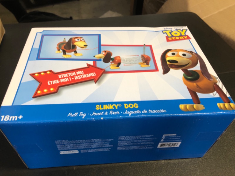 Photo 1 of Disney•Pixar's Toy Story Slinky Dog Pull Toy, Walking Spring Toy for Boys and Girls, Kids Toys for Ages 18 Month by Just Play
