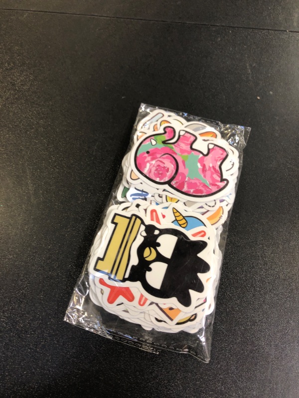 Photo 1 of 100Pcs Cute Stickers,Aesthetic Vinyl Waterproof Stickers for Laptop,Bumper,Skateboard,Water Bottles,Computer,Phone, Cute Anime Stickers for Kids Teens Adult
