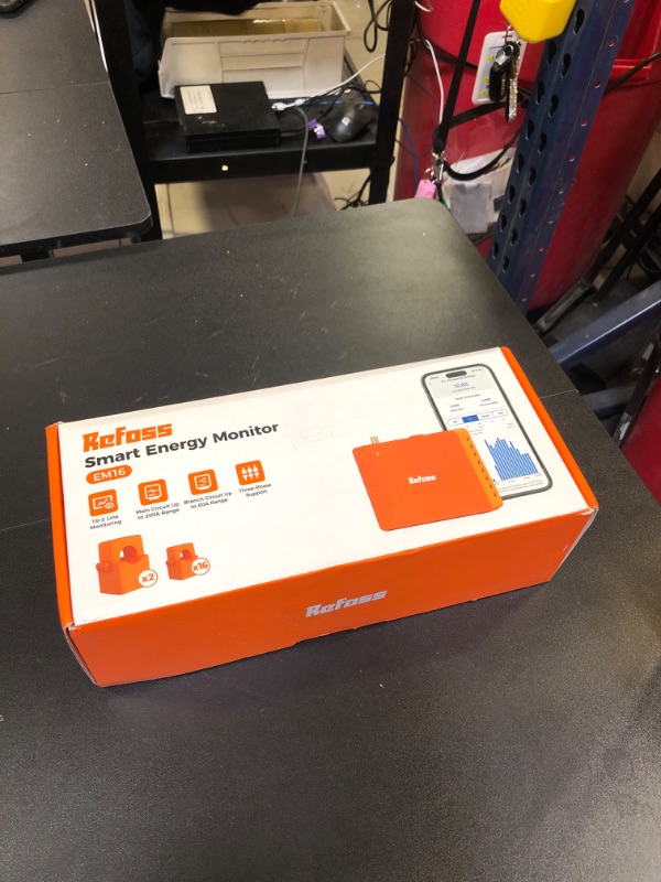 Photo 1 of Refoss Smart Home Energy Monitor, Real-Time Accurate Energy Consumption Tracking, Electricity Usage Monitor with 16 x 60A Circuit Sensors, 36-Month History, Solar/Net Metering, 2.4 GHz WiFi